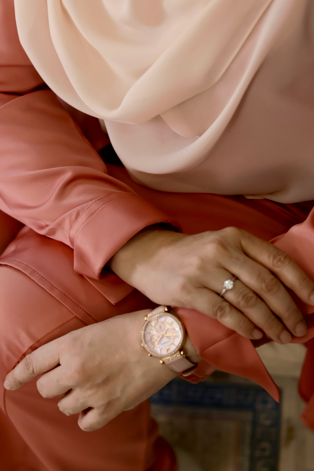 PINK BASEERAH PANTSUIT MUSLIMAH EXECUTIVE WEAR PINK BASEERAH PANTSUIT MUSLIMAH EXECUTIVE WEAR