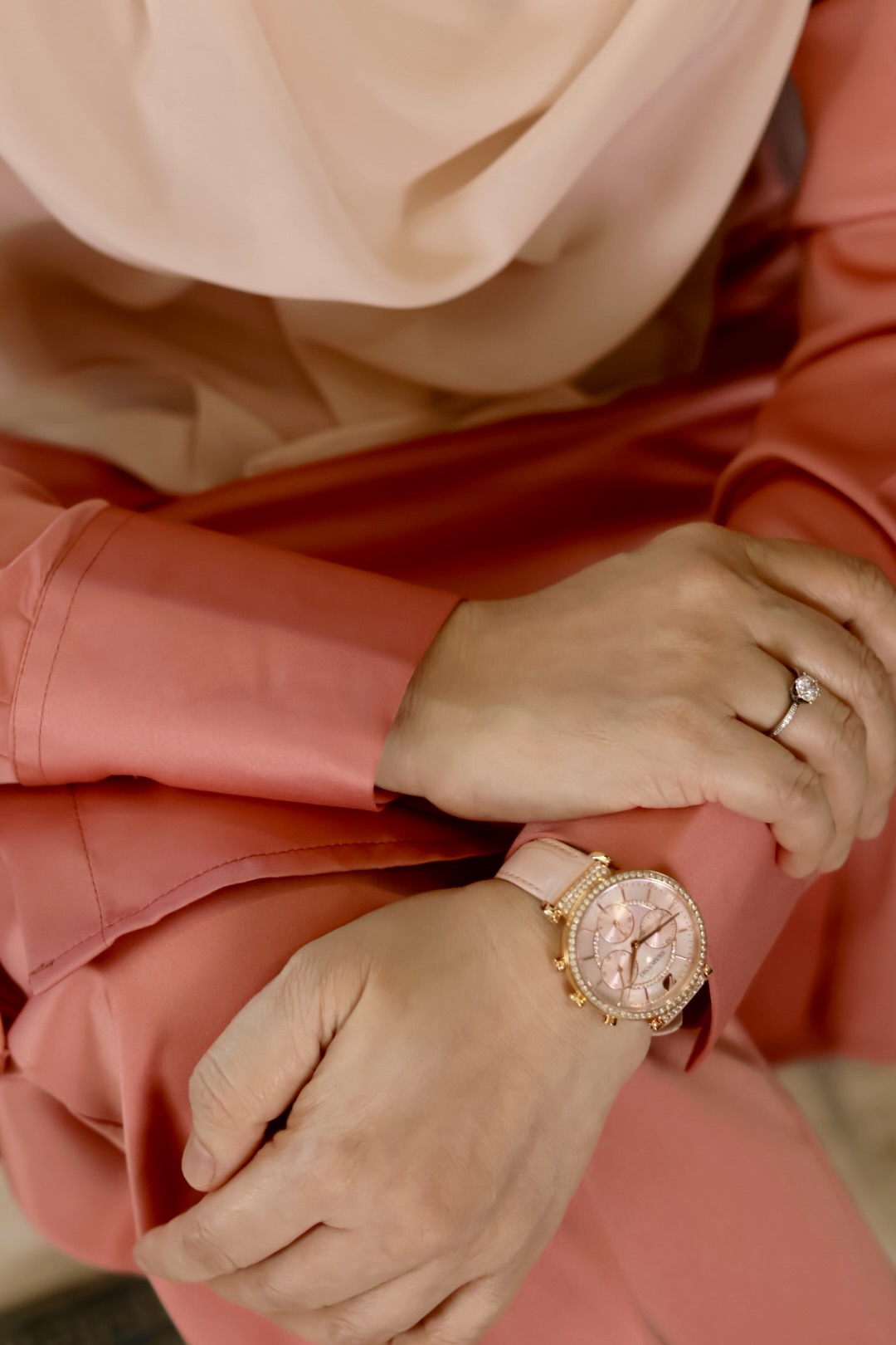 PINK BASEERAH PANTSUIT MUSLIMAH EXECUTIVE WEAR PINK BASEERAH PANTSUIT MUSLIMAH EXECUTIVE WEAR