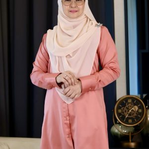 PINK BASEERAH PANTSUIT MUSLIMAH EXECUTIVE WEAR