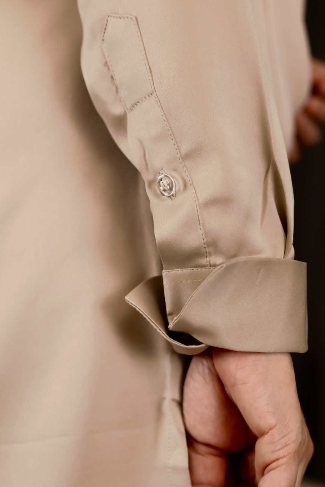 TAUPE BASEERAH PANTSUIT MUSLIMAH EXECUTIVE WEAR TAUPE BASEERAH PANTSUIT MUSLIMAH EXECUTIVE WEAR