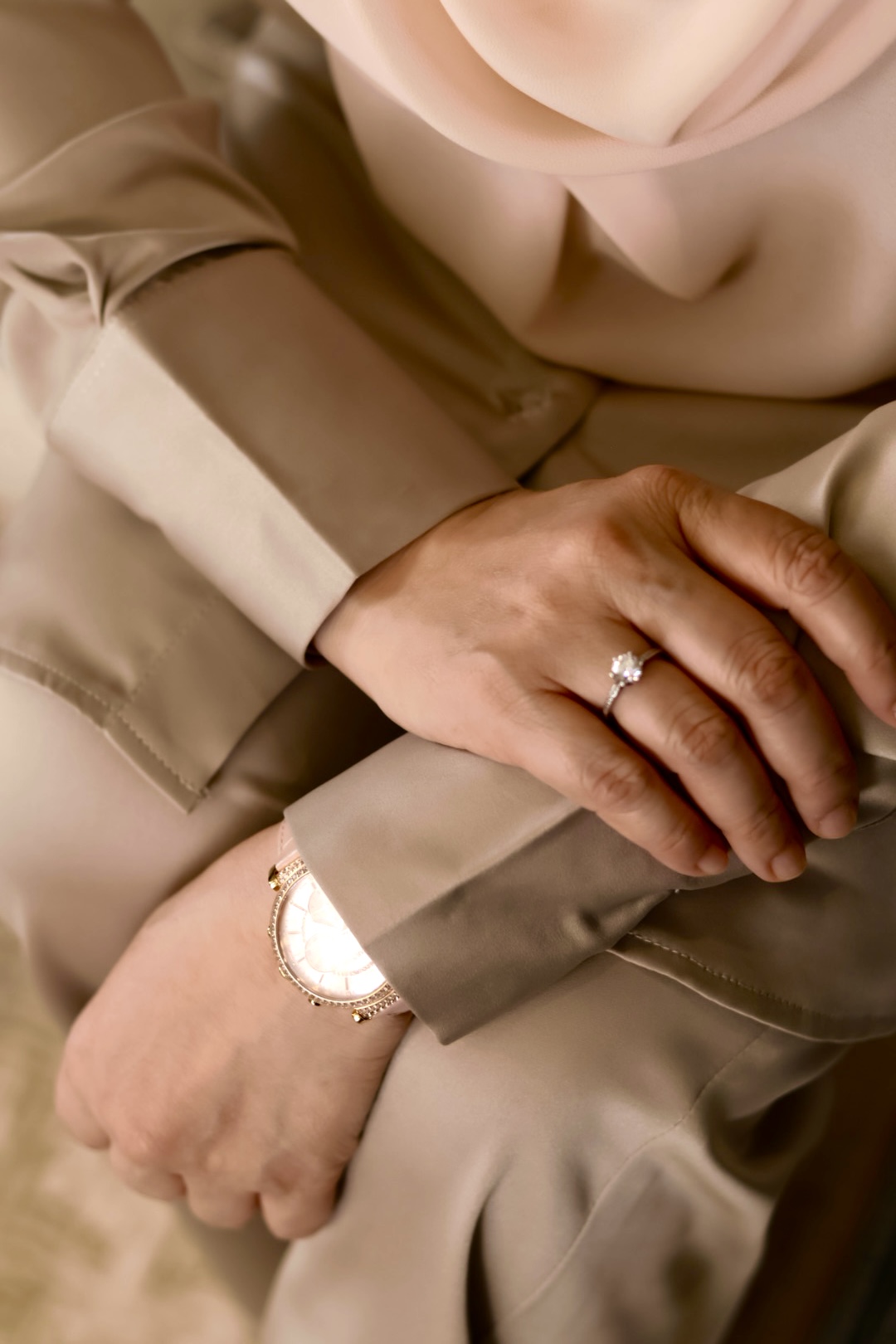 TAUPE BASEERAH PANTSUIT MUSLIMAH EXECUTIVE WEAR TAUPE BASEERAH PANTSUIT MUSLIMAH EXECUTIVE WEAR