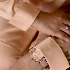 PEACH BASEERAH PANSUIT MUSLIMAH EXECUTIVE WEAR