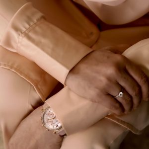 PEACH BASEERAH PANSUIT MUSLIMAH EXECUTIVE WEAR