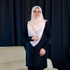 BLACK BASEERAH PANTSUIT MUSLIMAH EXECUTIVE WEAR