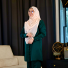 EMERLAD GREEN BASEERAH PANTSUIT MUSLIMAH EXECUTIVE WEAR