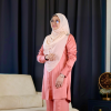 PINK BASEERAH PANTSUIT MUSLIMAH EXECUTIVE WEAR